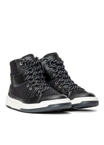 Sneakersy dziecięce czarne BOSS Kidswear J29271-09B