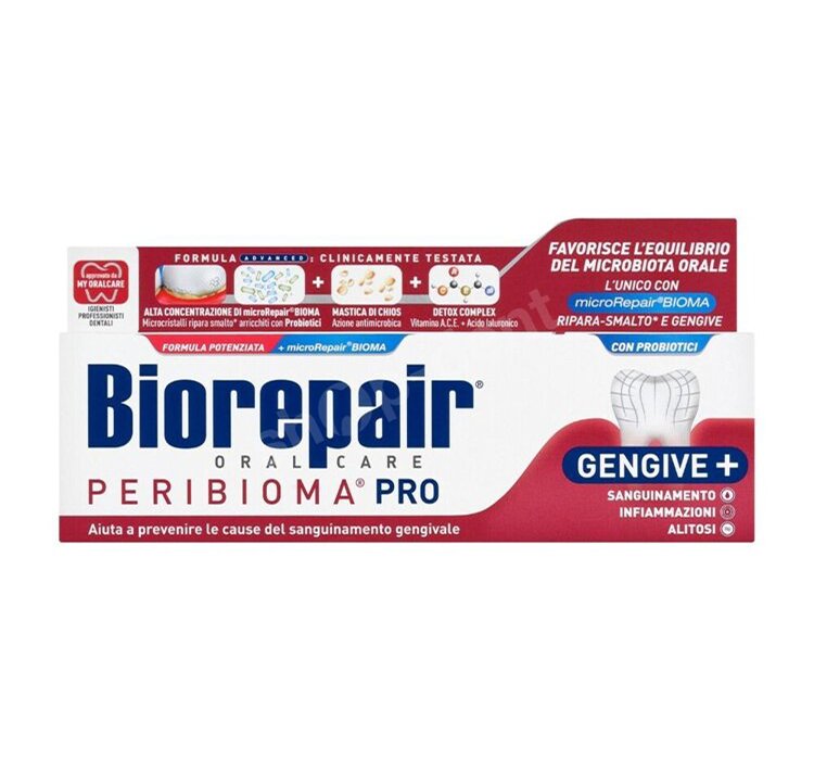 Biorepair Oral Care Peribioma Pro pasta do zębów opatrunek na dziąsła 75ml