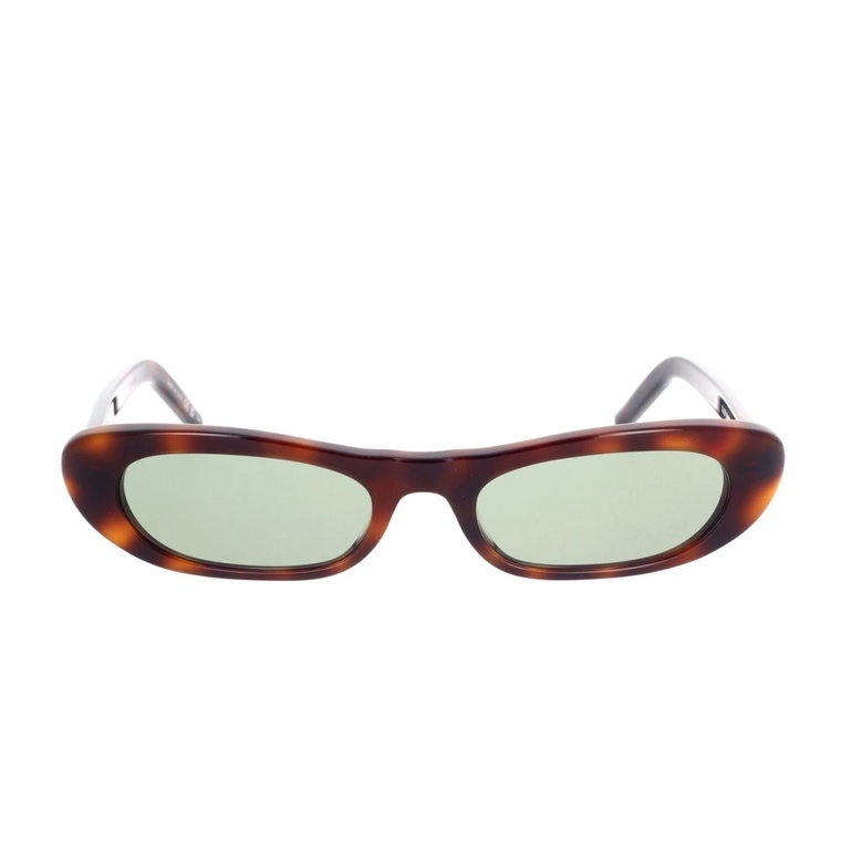Kobiece okulary przeciwsłoneczne SL 557 Shade 002 w stylu vintage Saint Laurent