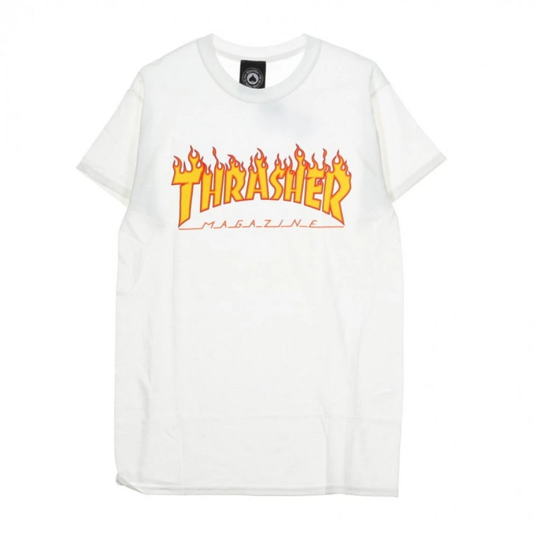 T -shirt płomienia T -Kirt Thrasher