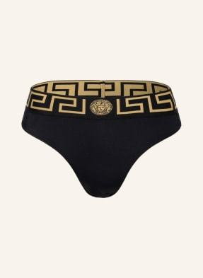 Versace Dół Od Bikini Z Wysokim Stanem schwarz