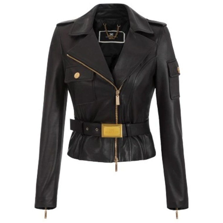 Leather Jackets Elisabetta Franchi