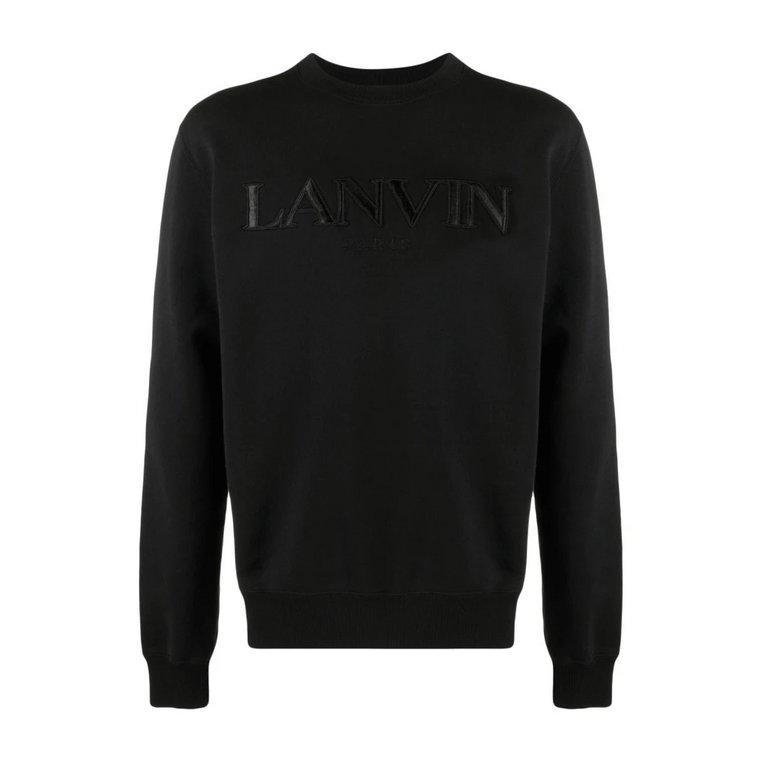 Klasyczny Sweter z Haftem Lanvin