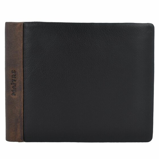 Maître Bundenbach Gilbrecht Wallet RFID Leather 12 cm dark brown