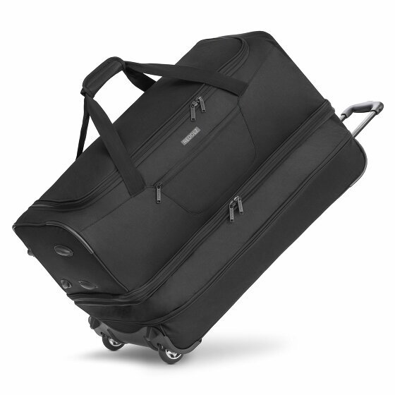 Redolz Duffle Essentials XL EXP. 2 kółka Torba podróżna L 70 cm z plisą rozprężną black2