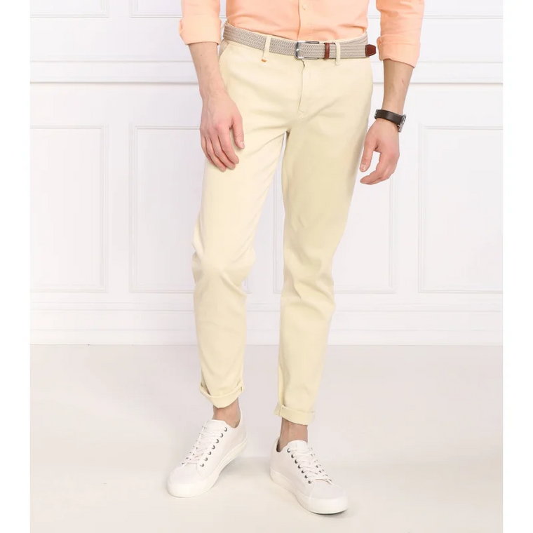 BOSS ORANGE Spodnie chino Schino Taber | Tapered fit