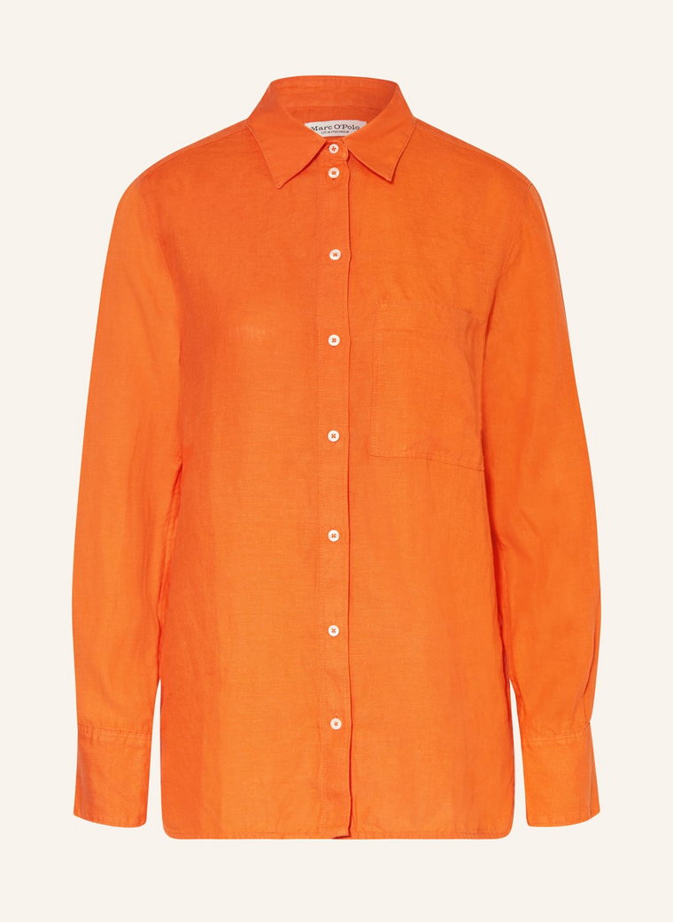 Marc O'polo Koszula Z Lnu orange