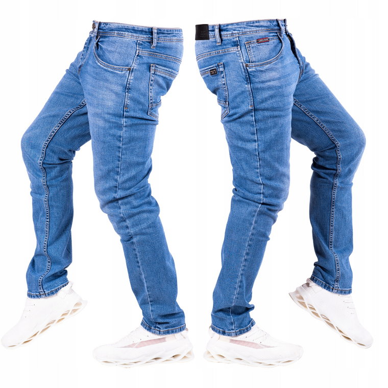 Spodnie męskie Jeans proste regular Flor 76cm r.29