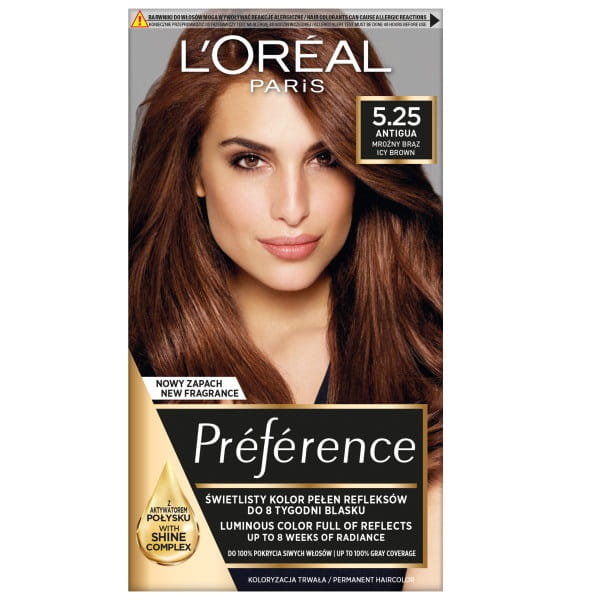 L'Oreal Paris Preference farba do włosów 5.25 Antigua