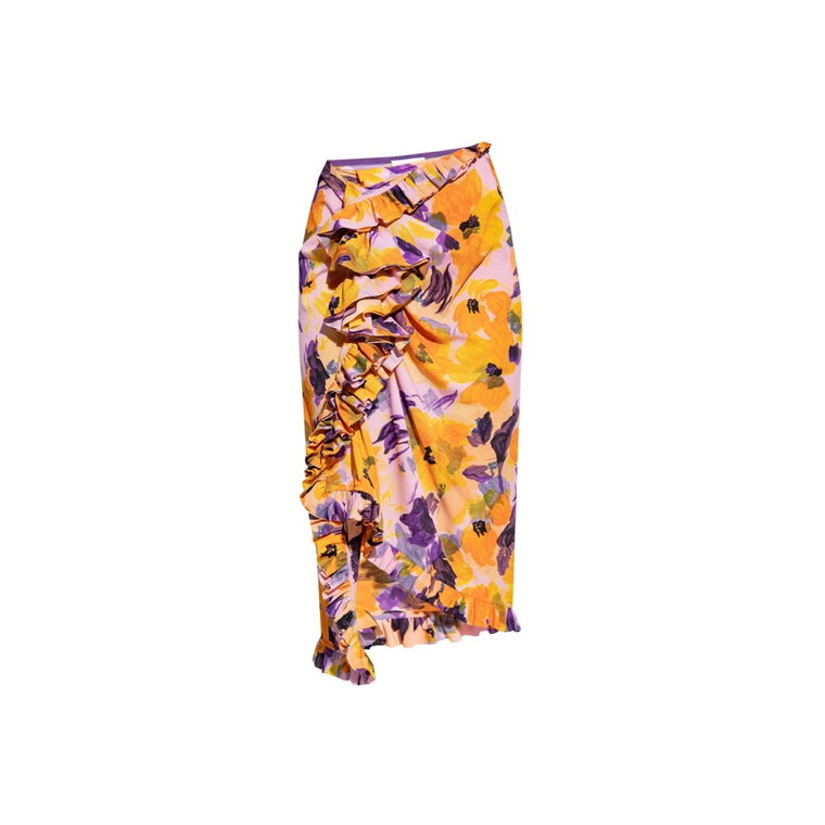 Floral skirt Dries Van Noten