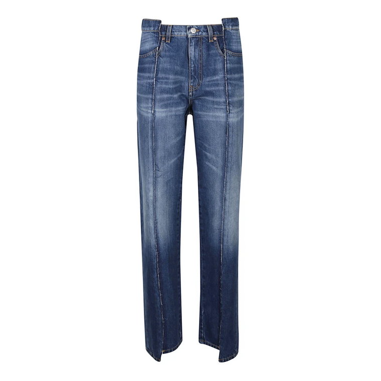 Ciemny Vintage Slim Jeans Victoria Beckham