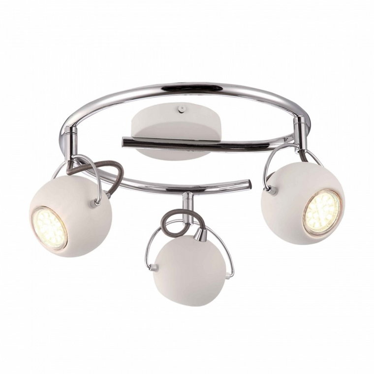 Lampa sufitowa k-8002/3g wh z serii salva white kod: K-8002/3G WH