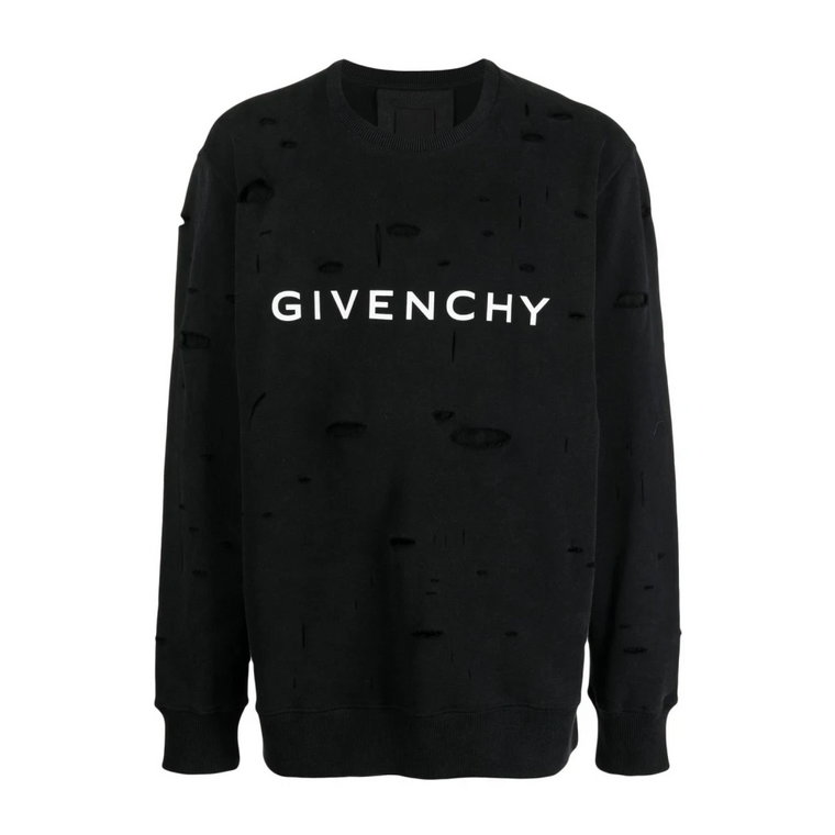 Czarny Sweter Męski Aw23 Givenchy