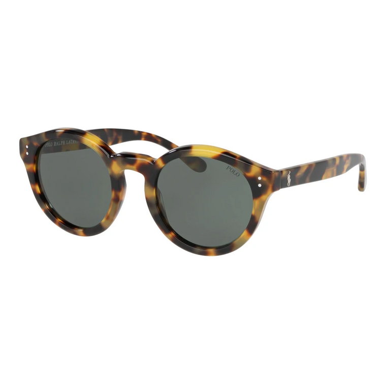 Blonde Havana/Zielone Okulary przeciwsłoneczne Ralph Lauren