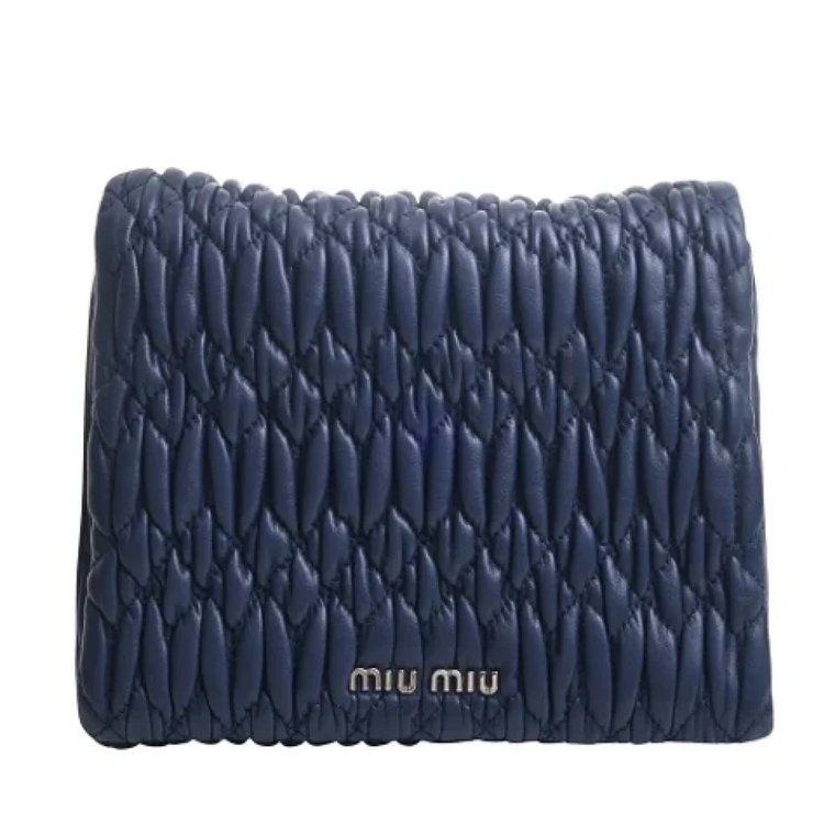 Pre-owned Leather clutches Miu Miu Pre-owned