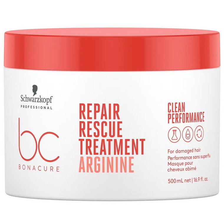 Schwarzkopf Bc Repair Rescue Treatment Argine Mask Arganowa Maska Regenerująca Do Włosów Zniszczonych I Suchych 500Ml