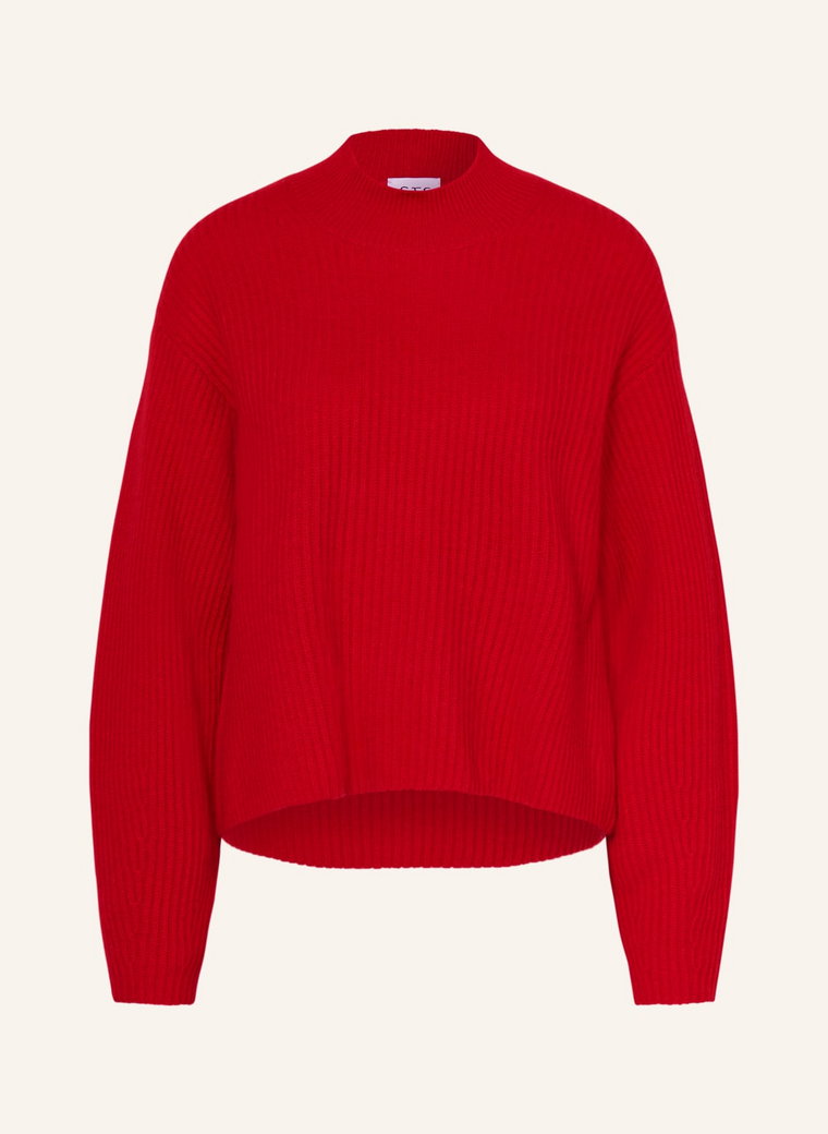 Ftc Cashmere Sweter Z Kaszmiru rot