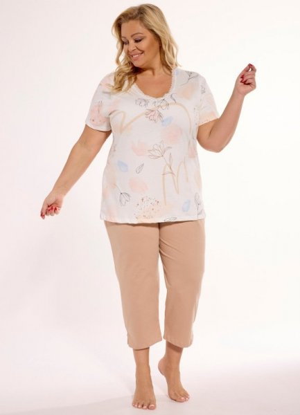 Cornette 658/288 Flora 3XL- 5XL piżama damska