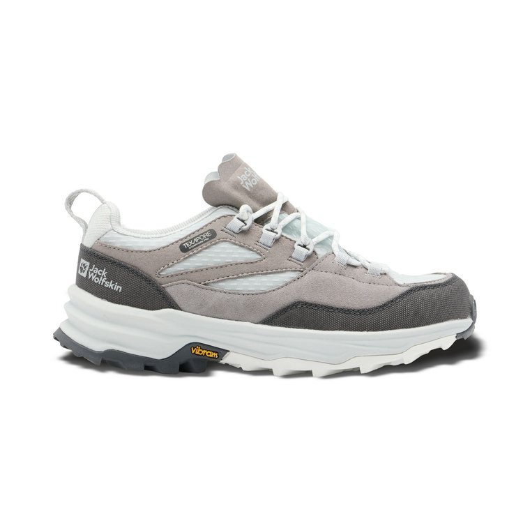 Damskie buty trekkingowe Jack Wolfskin CYROX TEXAPORE LOW W Cool Grey - 36