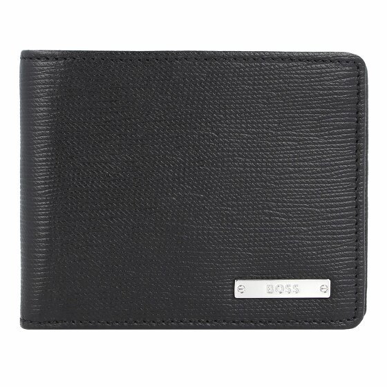Boss Gallery Wallet RFID Leather 10,5 cm black