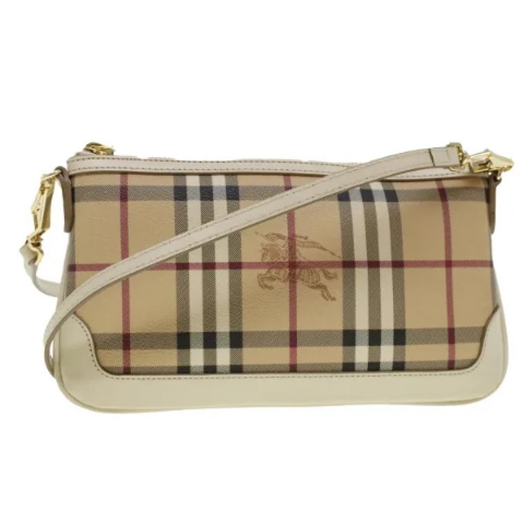 Pre-owned Canvas shoulder-bags Burberry Vintage