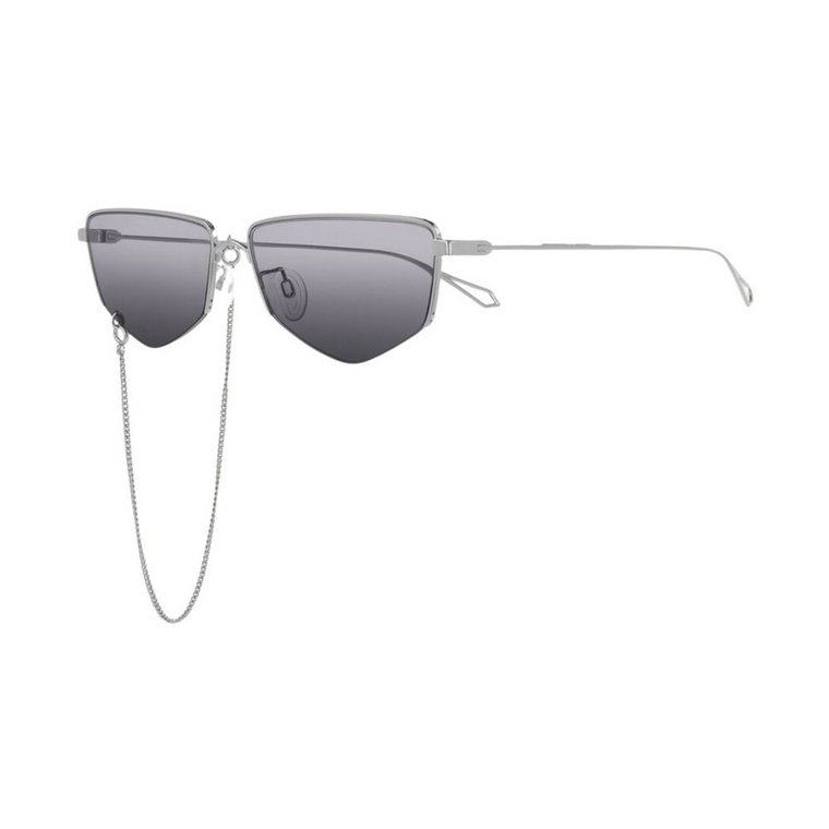 Okulary przeciwsłoneczne z geometrycznym wzorem Alexander McQueen