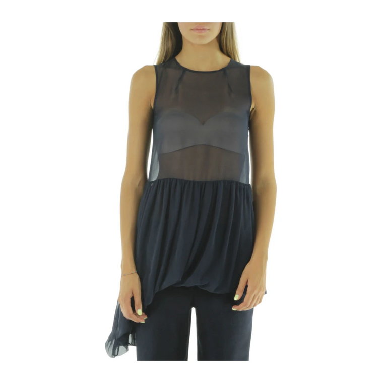 Sleeveless Tops Semicouture