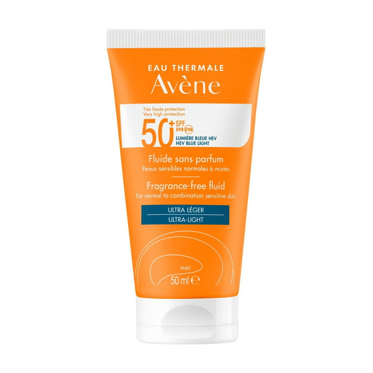 Avène Sun Bardzo Wysoka Ochrona Fluid bezzapachowy SPF50+