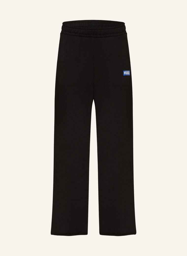 Hugo Blue Spodnie Dresowe Straight Jogger schwarz