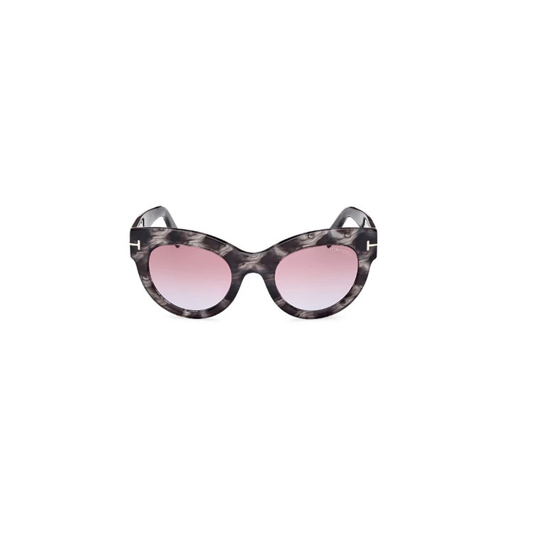 Czarne okulary przeciwsłoneczne dla kobiet Tom Ford