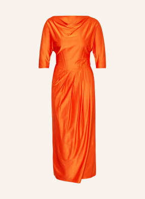 Maxmara Studio Sukienka Koktajlowa Orsola Z Rękawem 3/4 orange