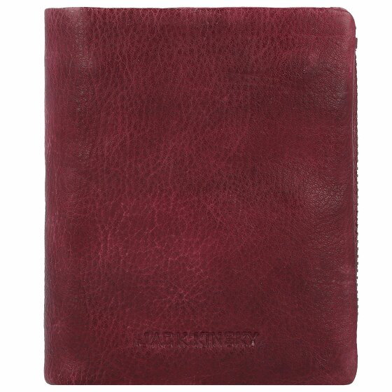 Jack Kinsky Nassau 515 Wallet RFID Leather 10 cm aubergine