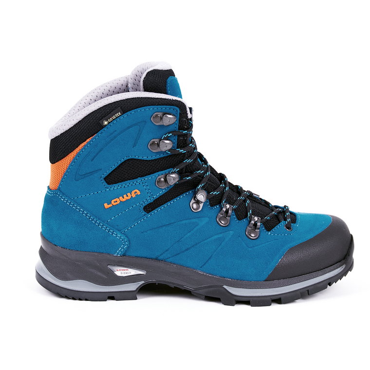 Damskie buty trekkingowe Lowa BADIA GTX turquoise/mandarin - 5