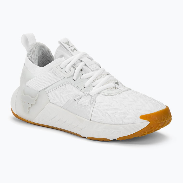 Buty treningowe damskie Under Armour Project Rock 6 white/white/halo gray