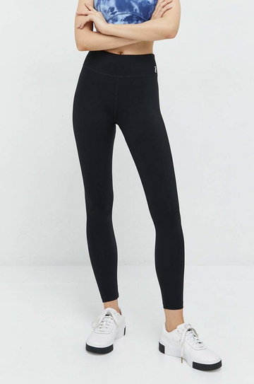 Juicy Couture legginsy Lorraine damskie kolor czarny gładkie