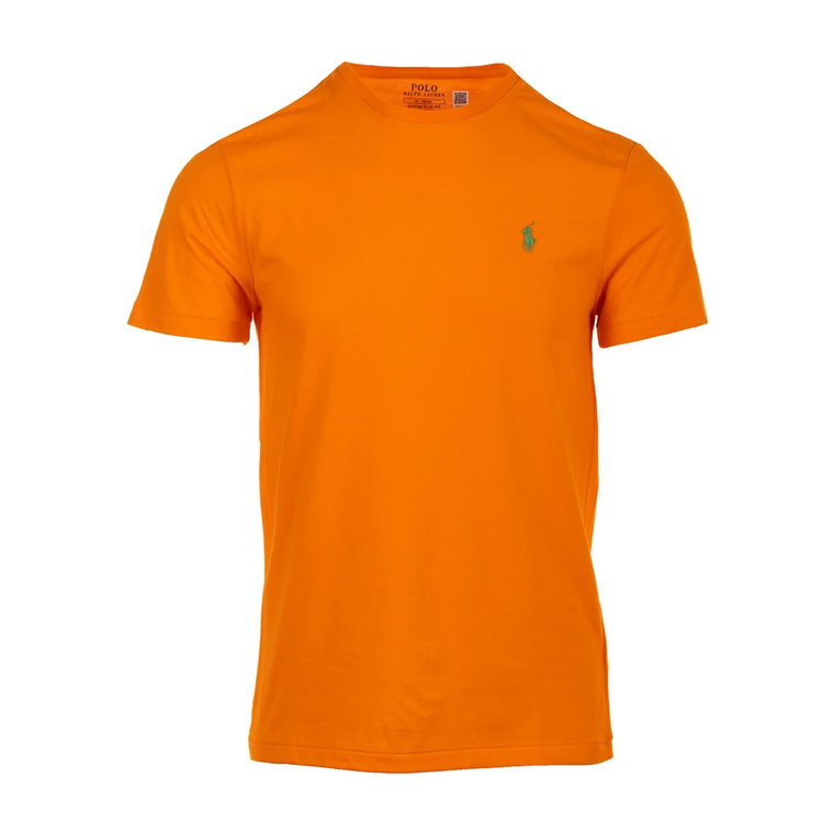 Pomarańczowe koszulki i pola Ralph Lauren
