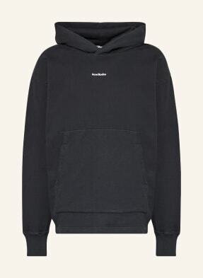 Acne Studios Bluza Z Kapturem Oversize schwarz