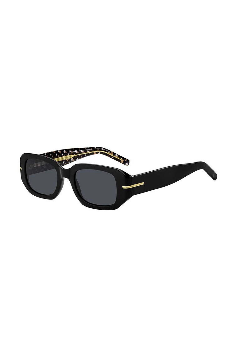 BOSS okulary przeciwsłoneczne damskie kolor czarny BOSS 1608/S