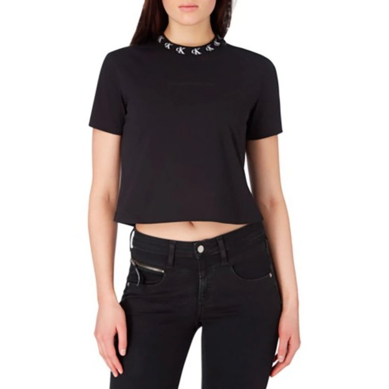 Damska Koszulka z Organicznej Bawełny Calvin Klein