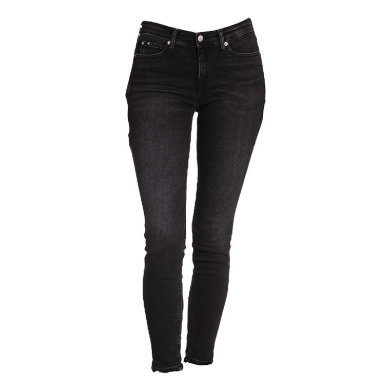 Damskie jeansy Mid Rise Skinny - Eko-denim Calvin Klein Jeans