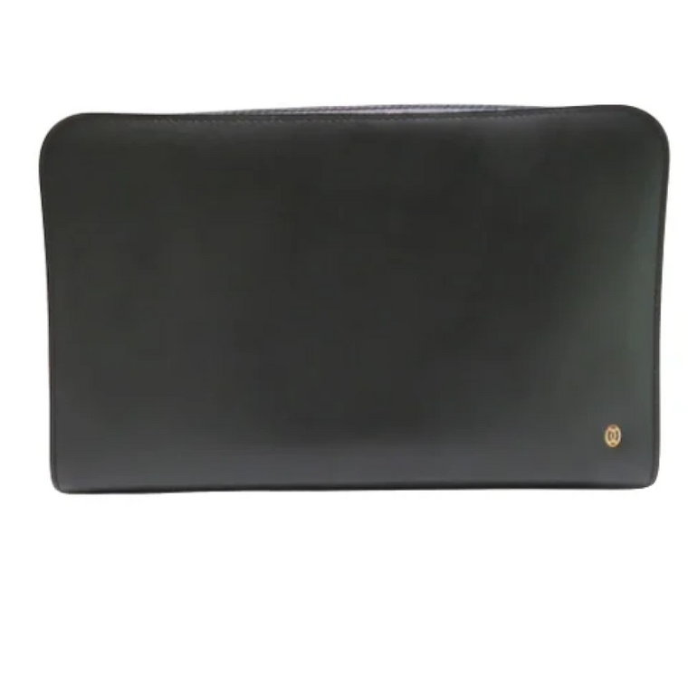 Pre-owned Leather clutches Cartier Vintage