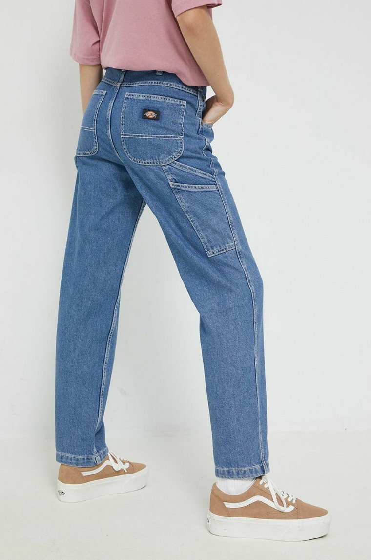 Dickies jeansy damskie high waist