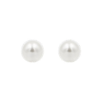 Kolczyki sztyfty z perłami pozłacane