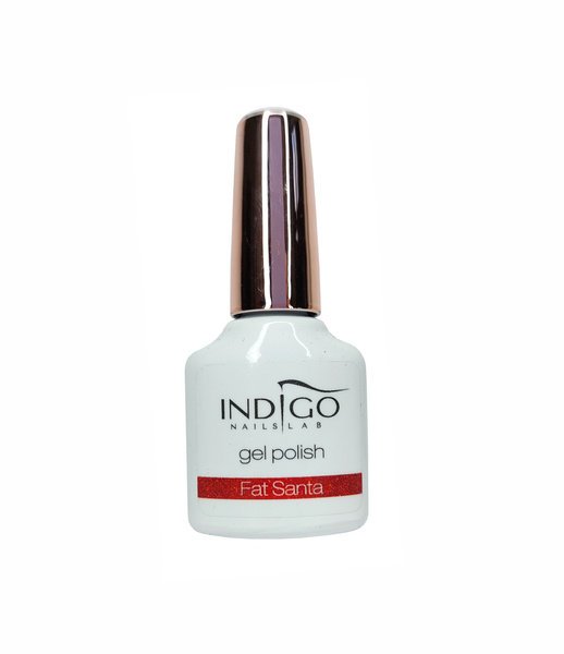 Indigo lakier hybrydowy Fat Santa 7ml