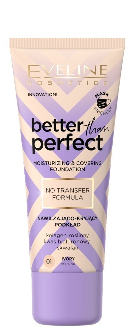 Eveline Better Than Perfect No Transfer 01 Podkład 30ml