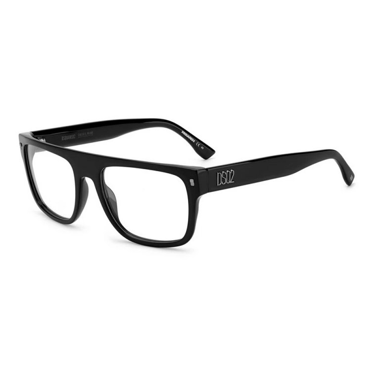 Eleganckie Czarne Okulary dla Mężczyzn Dsquared2