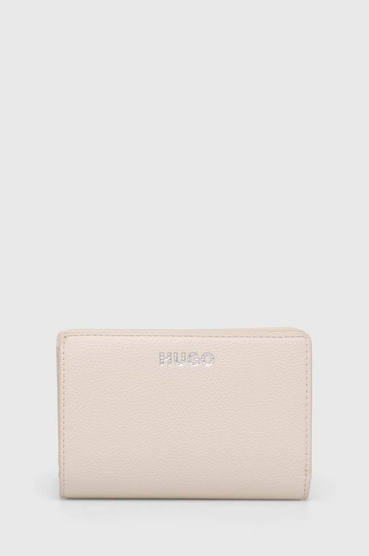 HUGO portfel damski kolor biały 50516918
