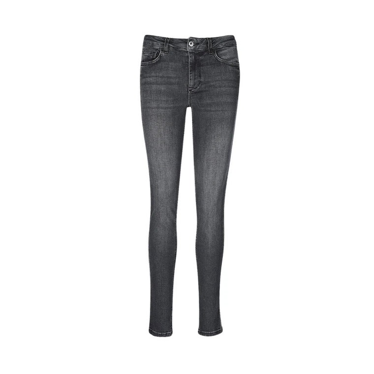 Szare Skinny Jeansy, Uf1013D4268 87276 Liu Jo