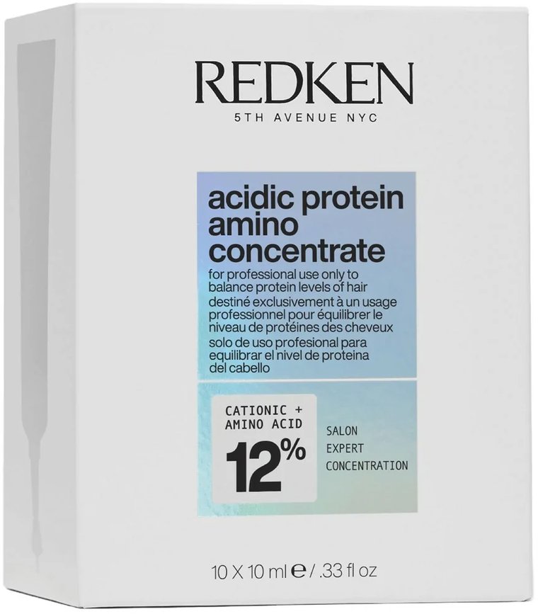 Koncentrat do włosów Redken Acidic Protein Amino Concentrate 10x10 ml (3474637023133). Maski do włosów