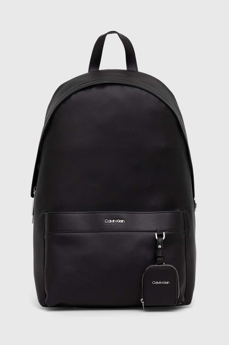 Calvin Klein plecak męski kolor czarny duży gładki K50K511846